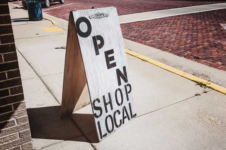 Shopping local was one of the key trends of 2020.