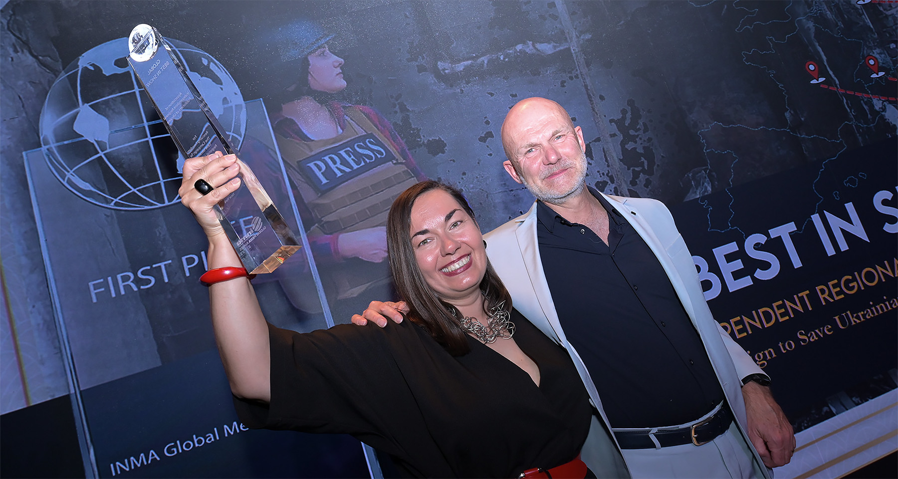 INMA unveils 40 first-place winners at Global Media Awards, Ukrainian association takes top prize